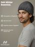 Herren Strickmütze Wintermütze Winddicht Rippstrick Outdoor Sport Strickbeanie Neverless®preview