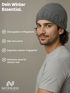 Herren Strickmütze Wintermütze Winddicht Rippstrick Outdoor Sport Strickbeanie Neverless®preview