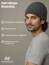 Herren Strickmütze Wintermütze Winddicht Rippstrick Outdoor Sport Strickbeanie Neverless®preview