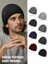 Herren Strickmütze Wintermütze Winddicht Rippstrick Outdoor Sport Strickbeanie Neverless®preview