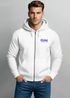 Herren Sweatjacke Backprint Afterwork Party Zipjacke Zip-Hoodie Männer Grafik Design Fashion Streetstyle Neverless®preview