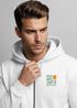 Herren Sweatjacke Backprint Balance Mental Health Design Zipjacke Zip-Hoodie Männer Fashion Streetstyle Neverless®preview