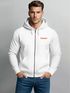 Herren Sweatjacke Backprint Beach Palme Typo Design Zipjacke Zip-Hoodie Männer Fashion Streetstyle Neverless®preview