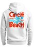 Herren Sweatjacke Backprint Beach Palme Typo Design Zipjacke Zip-Hoodie Männer Fashion Streetstyle Neverless®preview