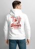 Herren Sweatjacke Backprint Foodie Döner Spezial Aufdruck Zipjacke Zip-Hoodie Männer Fashion Streetstyle Neverless®preview