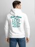 Herren Sweatjacke Backprint Krokodil mit Surfbrett Zipjacke Zip-Hoodie Männer Fashion Streetstyle Neverless®preview