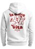 Herren Sweatjacke Backprint La Dolce Vita Cartoon Grafik Zipjacke Zip-Hoodie Männer Fashion Streetstyle Neverless®preview