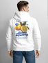 Herren Sweatjacke Backprint Lemon Squeezy Zipjacke Zip-Hoodie Dolce Vita Männer Fashion Streetstyle Neverless®preview