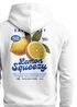 Herren Sweatjacke Backprint Lemon Squeezy Zipjacke Zip-Hoodie Dolce Vita Männer Fashion Streetstyle Neverless®preview