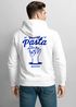 Herren Sweatjacke Backprint More Pasta Zipjacke Zip-Hoodie Männer Grafik Design Fashion Streetstyle Neverless®preview