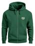Herren Sweatjacke Backprint More Spaghetti Less Regretti Katze Lustig Zipjacke Zip-Hoodie Männer Fashion Streetstyle Neverless®preview