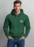 Herren Sweatjacke Backprint More Spaghetti Less Regretti Katze Lustig Zipjacke Zip-Hoodie Männer Fashion Streetstyle Neverless®preview