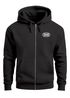 Herren Sweatjacke Backprint No Bad Days Statement Zipjacke Zip-Hoodie Männer Fashion Streetstyle Neverless®preview