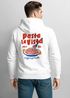 Herren Sweatjacke Backprint Pasta Grafik Zipjacke Zip-Hoodie Männer Fashion Italian Streetstyle Neverless®preview