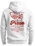 Herren Sweatjacke Backprint Pizza Lovers Club Zipjacke Zip-Hoodie Männer Fashion Grafik Streetstyle Neverless®preview
