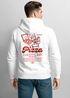 Herren Sweatjacke Backprint Pizza Lovers Club Zipjacke Zip-Hoodie Männer Fashion Grafik Streetstyle Neverless®preview