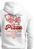 Herren Sweatjacke Backprint Pizza Lovers Club Zipjacke Zip-Hoodie Männer Fashion Grafik Streetstyle Neverless®preview