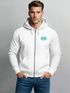 Herren Sweatjacke Backprint Pool Locos Social Club - Zipjacke Hinten Bedruckt - Zip-Hoodie Männer Fashion Streetstyle Neverless®preview