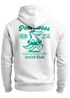 Herren Sweatjacke Backprint Pool Locos Social Club - Zipjacke Hinten Bedruckt - Zip-Hoodie Männer Fashion Streetstyle Neverless®preview