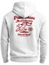 Herren Sweatjacke Backprint Surfing Dog Cartoon Style Zipjacke Zip-Hoodie Männer Fashion Streetstyle Neverless®preview