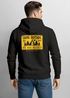 Herren Sweatjacke Backprint Think Outside Zipjacke Statement Zip-Hoodie Männer Fashion Streetstyle Neverless®preview