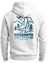 Herren Sweatjacke Backprint Yosemite National Park Zipjacke Zip-Hoodie Männer Outdoor Fashion Streetstyle Neverless®preview
