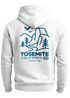 Herren Sweatjacke Backprint Yosemite National Park Zipjacke Zip-Hoodie Männer Outdoor Fashion Streetstyle Neverless®preview
