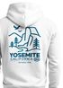 Herren Sweatjacke Backprint Yosemite National Park Zipjacke Zip-Hoodie Männer Outdoor Fashion Streetstyle Neverless®preview