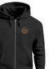 Herren Sweatjacke mit Kapuze Logo Bäume Wald Print Outdoor Motiv Zip Hoodie Männer Fashion Neverless®preview