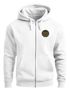Herren Sweatjacke mit Kapuze Logo Bäume Wald Print Outdoor Motiv Zip Hoodie Männer Fashion Neverless®preview