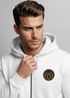 Herren Sweatjacke mit Kapuze Logo Bäume Wald Print Outdoor Motiv Zip Hoodie Männer Fashion Neverless®preview
