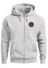 Herren Sweatjacke mit Kapuze Logo Bäume Wald Print Outdoor Motiv Zip Hoodie Männer Fashion Neverless®preview