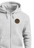 Herren Sweatjacke mit Kapuze Logo Bäume Wald Print Outdoor Motiv Zip Hoodie Männer Fashion Neverless®preview