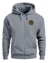 Herren Sweatjacke mit Kapuze Logo Bäume Wald Print Outdoor Motiv Zip Hoodie Männer Fashion Neverless®preview