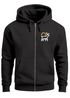 Herren Sweatjacke mit Kapuze Logo Wild Natur Aufdruck Zipjacke Zip-Hoodie  Männer Fashion Streetstyle Neverless®preview
