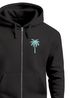Herren Sweatjacke mit Kapuze Palmenlogo Travel Zipjacke Zip-Hoodie  Männer Fashion Streetstyle Neverless®preview