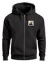 Herren Sweatjacke mit Kapuze Print Bäume Logo Sweatshirt Zipjacke Zip-Hoodie Männer Fashion Streetstyle Neverless®preview