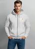Herren Sweatjacke mit Kapuze Print Bäume Logo Sweatshirt Zipjacke Zip-Hoodie Männer Fashion Streetstyle Neverless®preview