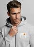 Herren Sweatjacke mit Kapuze Print Bäume Logo Sweatshirt Zipjacke Zip-Hoodie Männer Fashion Streetstyle Neverless®preview