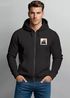 Herren Sweatjacke mit Kapuze Print Bäume Logo Sweatshirt Zipjacke Zip-Hoodie Männer Fashion Streetstyle Neverless®preview