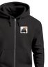Herren Sweatjacke mit Kapuze Print Bäume Logo Sweatshirt Zipjacke Zip-Hoodie Männer Fashion Streetstyle Neverless®preview