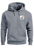 Herren Sweatjacke mit Kapuze Print Bäume Logo Sweatshirt Zipjacke Zip-Hoodie Männer Fashion Streetstyle Neverless®preview