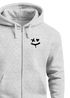 Herren Sweatjacke mit Kapuze Print Drippy Smile Zip-Hoodie Männer Fashion Streetstyle Neverless®preview