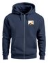 Herren Sweatjacke mit Kapuze Print Outdoor Logo Aufdruck Motiv Zipjacke Grapic Hoodie Hoodie Männer Fashion Streetstyle Neverless®preview