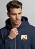 Herren Sweatjacke mit Kapuze Print Outdoor Logo Aufdruck Motiv Zipjacke Grapic Hoodie Hoodie Männer Fashion Streetstyle Neverless®preview