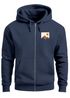 Herren Sweatjacke mit Kapuze Print Outdoor Logo Aufdruck Motiv Zipjacke Grapic Hoodie Hoodie Männer Fashion Streetstyle Neverless®preview