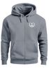Herren Sweatjacke mit Kapuze Zip-Hoodie Motiv Anker Meer Boot Männer Fashion Streetstyle Neverless®preview