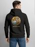 Herren Sweatjacke Outdoor Backprint Retro Logo Abstrakt Zipjacke Zip-Hoodie Männer Fashion Streetstyle Neverless®preview