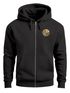 Herren Sweatjacke Outdoor Backprint Retro Logo Abstrakt Zipjacke Zip-Hoodie Männer Fashion Streetstyle Neverless®preview