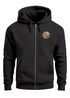 Herren Sweatjacke Outdoor Backprint Retro Logo Abstrakt Zipjacke Zip-Hoodie Männer Fashion Streetstyle Neverless®preview